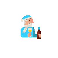 Christmas Miami Sticker by Silvermancare