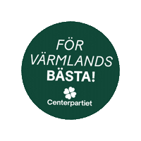 Varmland Sticker by Centerpartiet