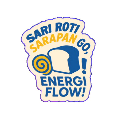 SARIROTIROTINYAINDONESIA giphygifmaker roti sarapan sari roti Sticker