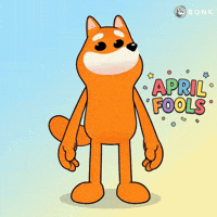 Jumping April Fools GIF by BONK