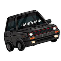 vw stance Sticker by Rubadub Media