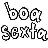 Sexta-Feira Illustration Sticker