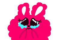 Sad Pixel Sticker