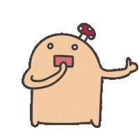 驚嚇 傻眼 Sticker