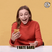 Bars Emma Chamberlain GIF by First We Feast