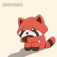 Sad Red Panda GIF