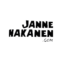 Hakanenjanne Sticker by jannehakanen.com