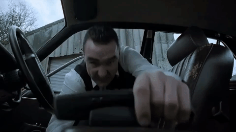 snatch ; #vinnie jones ; #bonjour ; #french GIF