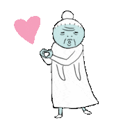 heart love Sticker by ghostdoor