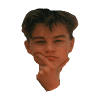 leonardo dicaprio idk STICKER by imoji