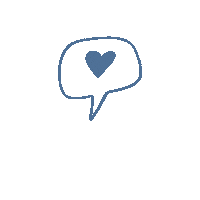 Blueheart Sticker