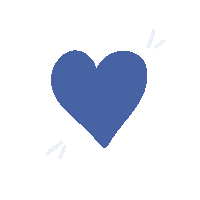 Heart Blueheart Sticker