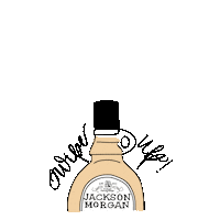 jacksonmorgancream drink cheers swipe up whiskey Sticker