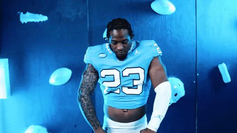 North Carolina Football GIF by UNC Tar Heels