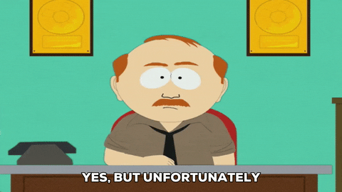 let down disappointment GIF by South Park 