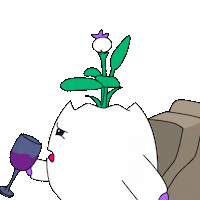 Sad Over It Sticker by Magic Eden