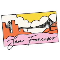 martinamartian usa america us san francisco Sticker