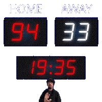 33 Away Sticker