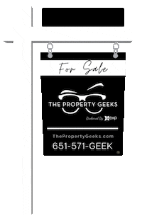 ThePropertyGeeks real estate realtor geek sign Sticker