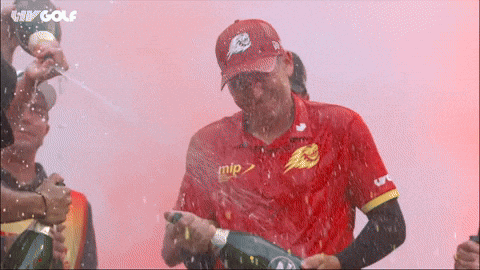 Winning Lets Go GIF by LIV Golf