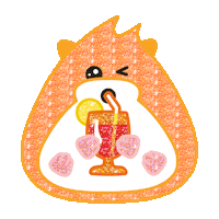 happy party Sticker by hamsta.world