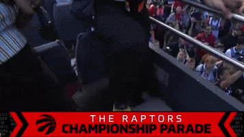 Celebrate Toronto Raptors GIF by NBA