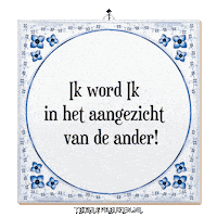 Nl Reflectie Sticker by Tegelspreuken.nl