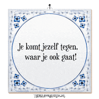 Humor Spreuk Sticker by Tegelspreuken.nl