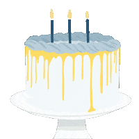 Happy Birthday Gf Sticker by Champagne And Gumboots