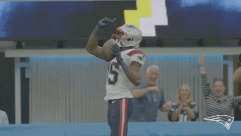 Nelson Agholor Reaction GIF by New England Patriots