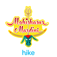 Durga Puja Trending Sticker by Hike Sticker Chat