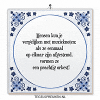 Wijsheid Spreuk GIF by Tegelspreuken.nl