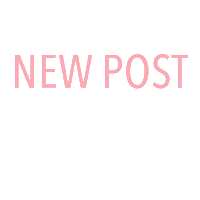 Pink New Post Sticker by Audrey Wolf Co