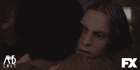 american horror story hug GIF by AHS
