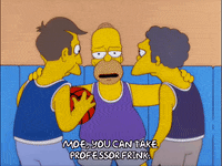 homer simpson basketball GIF