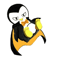 Shavesnow Sticker by Vampire Penguin