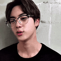 Glasses Pout GIF
