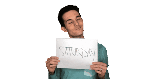 Weekend Sleep Sticker by Matt Tolbert