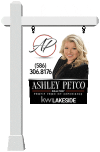 Real Estate Sign Sticker by KW Lakeside Realtor Ashley Petco