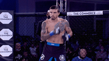 lightsoutxf mma boxing fighting side eye GIF