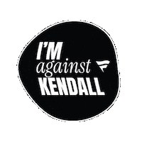 Kendall Jenner Kardashian Curse Sticker by Fanatics Sportsbook