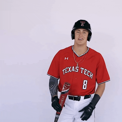 Texas Tech Ncaa GIF by Texas Tech Baseball
