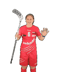 Goalkeeper Stick Sticker by Red Lions Frauenfeld