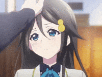 Sad Head Pat GIF