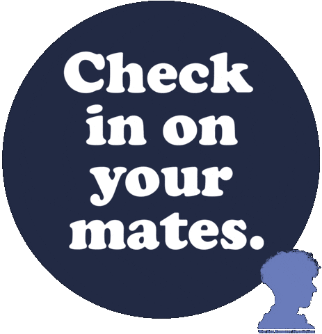 Check In Mental Health Sticker