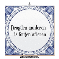 Humor Trots Sticker by Tegelspreuken.nl