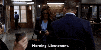 Olivia Benson Captain GIF by Wolf Entertainment