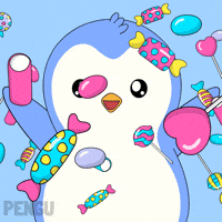 Sweet Tooth Spinning GIF by Pudgy Penguins