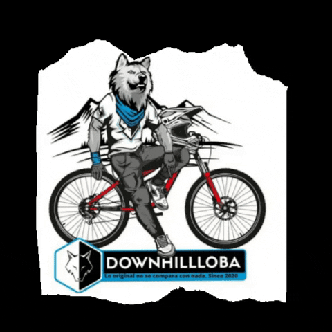 Downhillloba giphygifmaker bike mtb downhill GIF