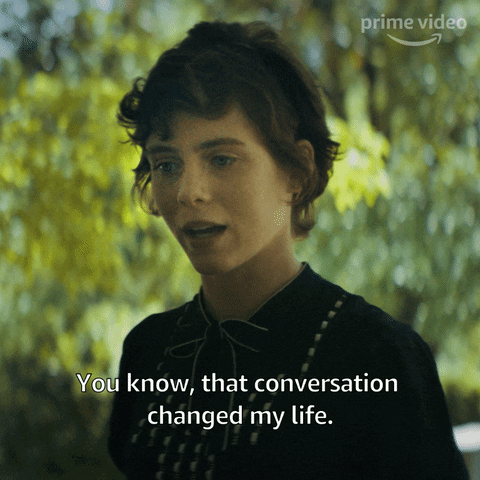 Life Talking GIF by Prime Video UK